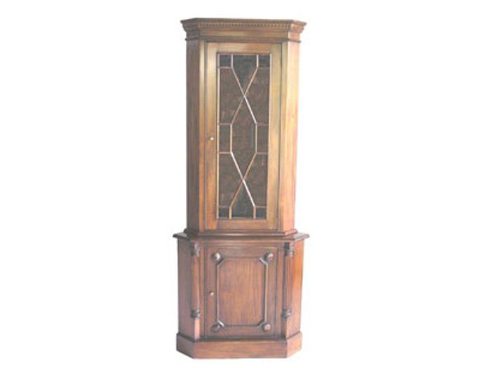 French 1 Door Corner Display Unit Cnr1