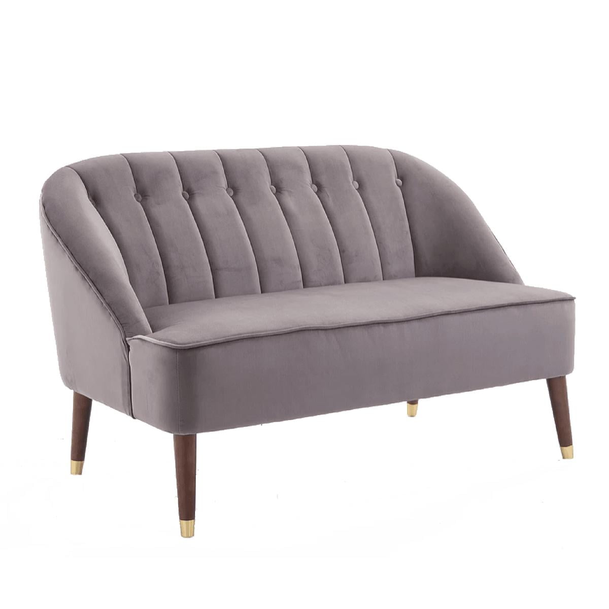 Lauren 2 Seater Velvet Loveseat