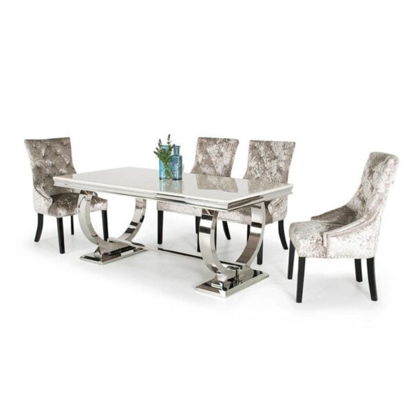 Arthur Dining Table available at Corcoran's Furniture & Carpets