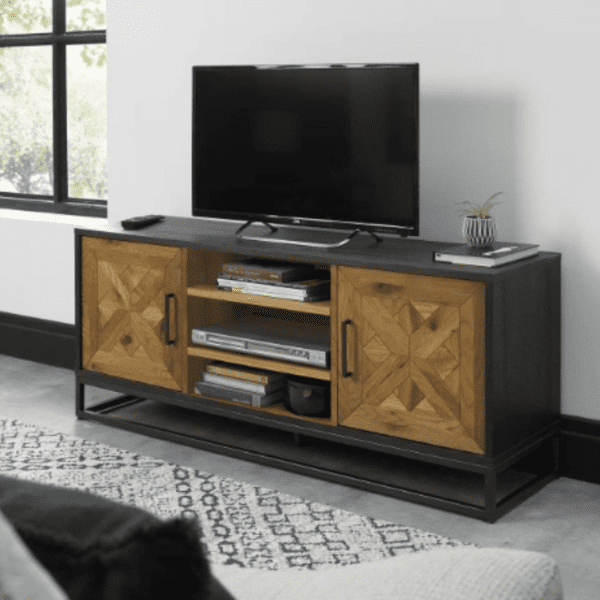 Inishmore Entertainment Unit available at Corcoran's Furniture & Carpets